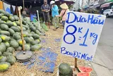 Cam sành, dưa hấu ‘dội chợ’, bán đầy vỉa hè và chợ mạng