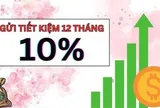 Lãi suất tiết kiệm tháng 4 nhiều ngân hàng nâng mức, có nơi lên đến 10%/năm