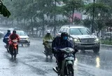 Không khí lạnh yếu gây mưa dông ở Bắc Bộ, Bắc Trung Bộ, có nơi trên 80mm