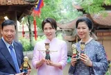 Phu nhân Ngô Phương Ly và Phu nhân Kim Hye Kyung thăm Bảo tàng Dân tộc học Việt Nam