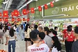 Dòng người đổ về siêu thị, trung tâm thương mại mua sắm
