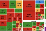 Dầu khí bứt phá vẫn không "cứu" được VN-Index khỏi nhịp rung lắc