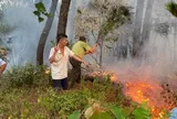 Hơn 20 ha rừng và thực bì bị cháy ở Huế, kiểm lâm căng mình ứng phó nắng nóng