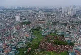 Nhìn từ trên cao khu đất dự kiến xây nhà tang lễ và 2 tháp tưởng niệm cao 13 tầng tại Hà Nội