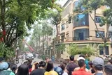 Cháy nhà liền kề ở Hà Nội, hai người tử vong