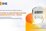 SHS nhận giải Asian Banking & Finance Awards 2026, khẳng định dấu ấn Investment Banking