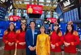 Chân dung thiếu gia sinh năm 2002 cùng tỷ phú Nguyễn Thị Phương Thảo xuất hiện tại Sở Giao dịch Chứng khoán lớn nhất thế giới: Từng học tại Đại học Oxford, khởi nghiệp từ tuổi 17, sở hữu khối tài sản hàng trăm tỷ