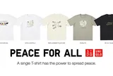 UNIQLO lan tỏa thông điệp hòa bình qua các thiết kế áo thun PEACE FOR ALL mới