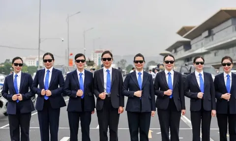 Đội hình nữ 'đặc vụ' làm nhiệm vụ bảo vệ an ninh, an toàn tuyệt đối Đại lễ 2/9