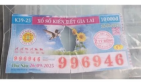 Vé số trúng 2 tỉ bị rách: Công ty XSKT Gia Lai trả lời chính thức