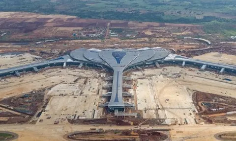 Toàn cảnh sân bay Long Thành trước ngày đón chuyến bay đầu tiên