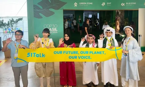 51Talk đưa tiếng nói của trẻ em lên diễn đàn khí hậu của Liên Hợp Quốc