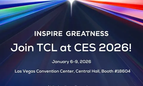 TCL trình diễn tương lai với những đổi mới thị giác tiên tiến và danh mục sản phẩm tích hợp AI tại CES 2026