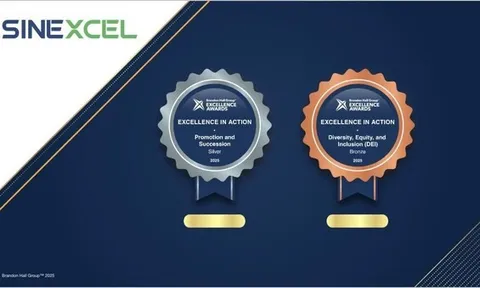 SINEXCEL giành giải Bạc và Đồng trong khuôn khổ giải thưởng Excellence in Action Awards của Brandon Hall Group