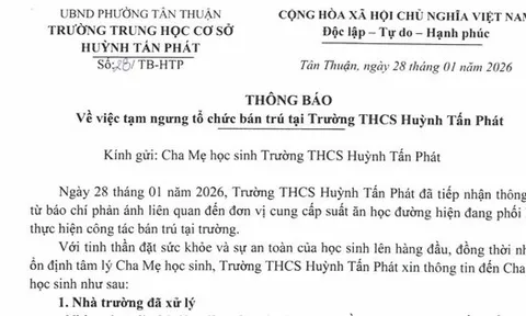 Nhiều trường học ở TPHCM tạm ngưng bán trú sau nghi vấn thực phẩm không an toàn