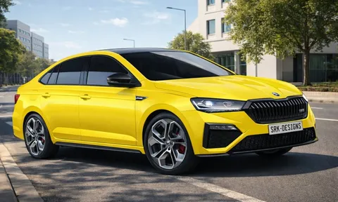 Skoda Slavia 2026 tiếp tục bị bắt gặp trên đường: Dáng quen thuộc nhưng nhiều chi tiết tinh chỉnh lại, dễ nâng cấp ADAS đấu Vios, City