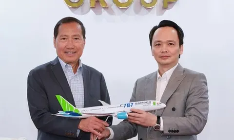 Ông Trịnh Văn Quyết làm việc với Boeing về việc Bamboo Airways thuê máy bay 737 MAX