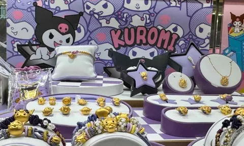 Độc lạ thị trường vàng: Trang sức vàng Hello Kitty khiến giới trẻ tại quốc gia này mê mẩn, sẵn sàng chi đậm