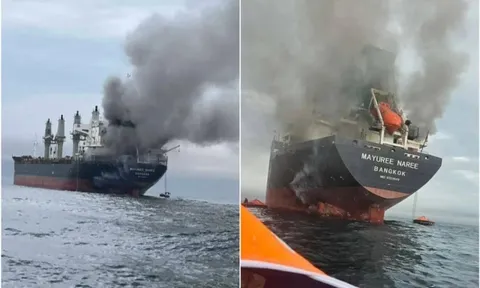 Cổ phiếu lao dốc, giá dầu tăng vọt sau vụ nhiều tàu bị tấn công ở eo biển Hormuz