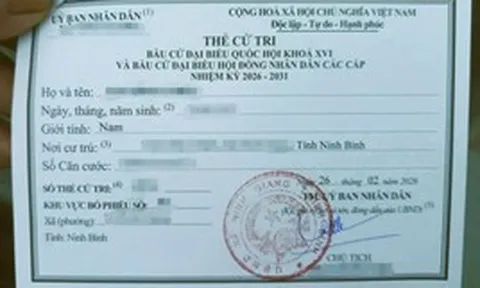 Thông báo 'nóng' từ Công an, những ai đã up ảnh thẻ cử tri lên mạng lưu ý!