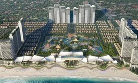 Doanh nghiệp của tỷ phú Trần Bá Dương bắt đầu thi công 2 tòa tháp cao tới 40 tầng trong khu đô thị 37.000 tỷ của Sun Group tại thành phố giàu nhất Việt Nam