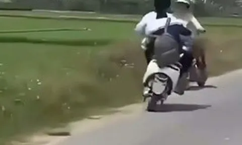 Triệu tập 2 thiếu niên lạng lách, gây tai nạn cho một phụ nữ