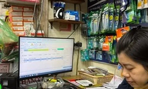 Đề xuất hộ kinh doanh lập hóa đơn tổng cuối ngày, nếu có dữ liệu chuyển khoản