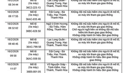 57 chủ xe máy có biển số sau nhanh chóng nộp phạt nguội theo Nghị định 168