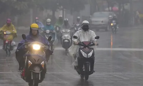 Miền Bắc đón đợt không khí lạnh tràn về đêm nay (3/4), trời mưa dông kèm lốc sét