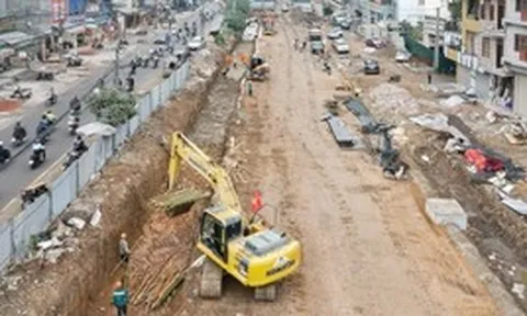 Vành đai 1 Hà Nội tăng tốc thi công, quyết cán đích cuối năm 2026