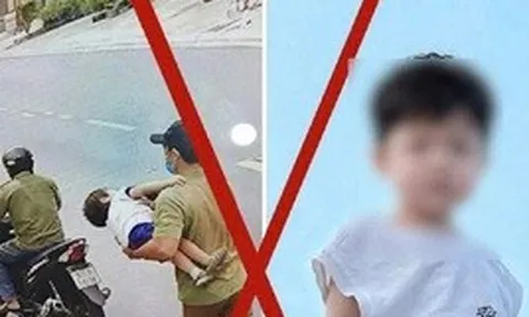 Công an Đà Nẵng bác thông tin 'cháu bé bị 2 người lạ bế lên xe chở đi'