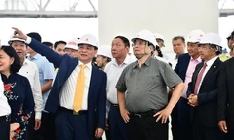 Phó Chủ tịch Vingroup: "Tiến độ hoàn thành Trung tâm Triển lãm Việt Nam là một kỷ lục"