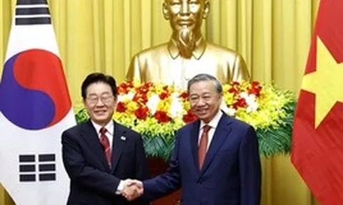 Tổng Bí thư, Chủ tịch nước Tô Lâm hội đàm với Tổng thống Hàn Quốc