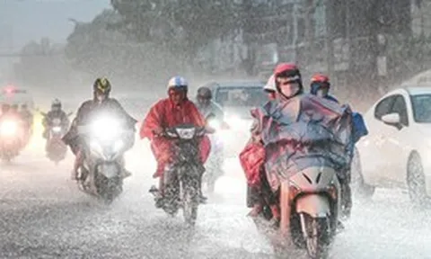 Ngày mai, miền Bắc đón thêm đợt không khí lạnh mới, nhiều nơi mưa to