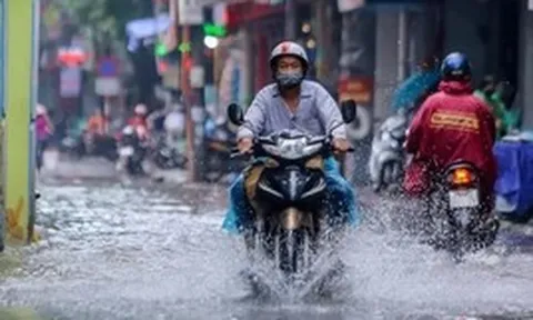 Từ chiều tối nay, miền Bắc đón mưa rất to