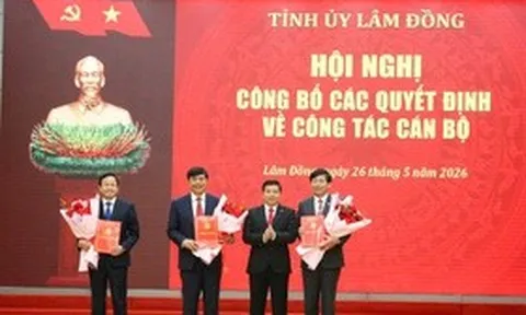 Lâm Đồng điều động, bổ nhiệm nhiều cán bộ lãnh đạo sở, ngành và địa phương
