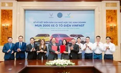 Lộ diện "khách sộp" của ông Phạm Nhật Vượng vừa chốt đơn 2.000 xe VinFast