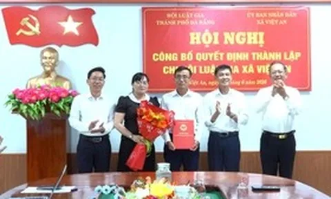 Đà Nẵng: Xã Việt An thành lập Chi hội Luật gia