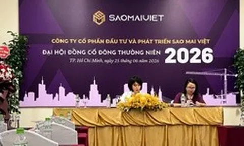 Sao Mai Việt (HNX: UNI) tổ chức đại hội đồng cổ đông 2026, sẵn sàng cho giai đoạn phát triển mới
