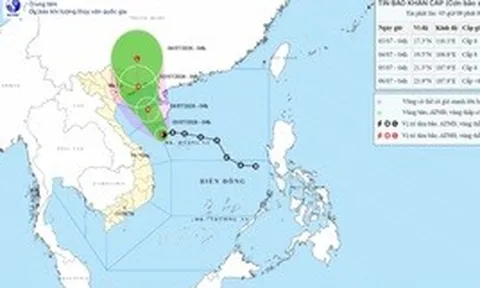Tin mới nhất về cơn bão số 1: Những tỉnh, thành nào sẽ có mưa to đến rất to?