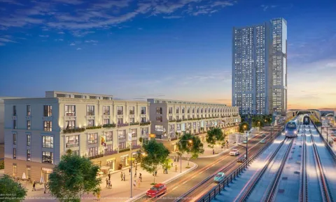 "Nhà phố thương mại Boutique Gate: Điểm tụ phồn vinh bên trục Metro số 4"