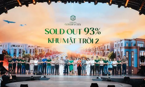 Khu Mặt Trời Vinhomes Golden City lập kỷ lục: 93% bảng hàng chốt trong 60 phút”
