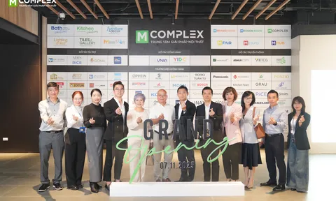 Chính thức khai trương MComplex - Trung tâm Vật liệu, Thiết bị và Hoàn thiện Nội thất lớn nhất Việt Nam tại Royal City
