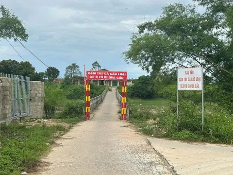 Quảng Trị rà soát cầu yếu, cầu treo dân sinh có nguy cơ mất an toàn