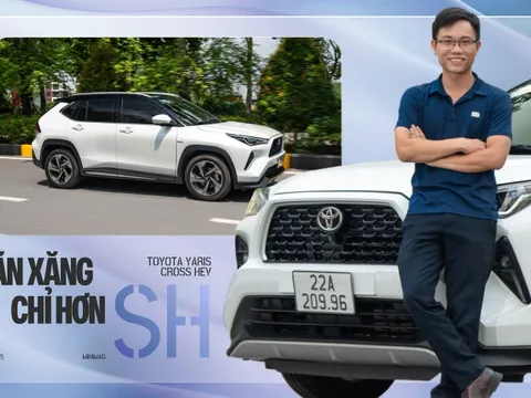 Chủ xe Toyota Yaris Cross HEV ‘bào’ 45.000km sau 2 năm: ‘Ăn xăng chỉ hơn SH, có 2 điểm cần cải thiện’