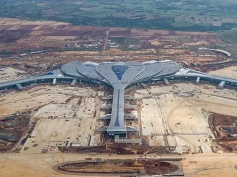 Toàn cảnh sân bay Long Thành trước ngày đón chuyến bay đầu tiên