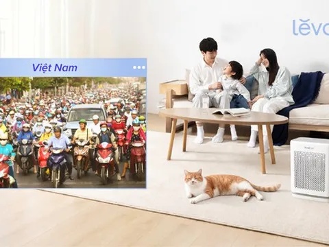 Levoit bảo vệ sức khỏe khỏi ô nhiễm không khí từ đường phố