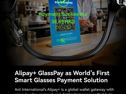 Rokid và Ant International công bố tích hợp khả năng thanh toán trên kính thông minh