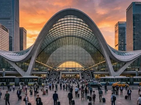 So găng sân bay Long Thành với Tân Sơn Nhất, ga Thủ Thiêm và ga Sài Gòn: Tân binh' cửa ngõ bứt phá ngoạn mục