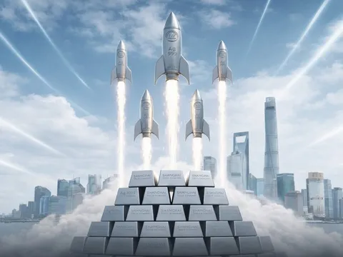 Chuyện gì đây: Giá bạc Thượng Hải tăng vọt 60% từ đầu năm, lập kỷ lục chưa từng có